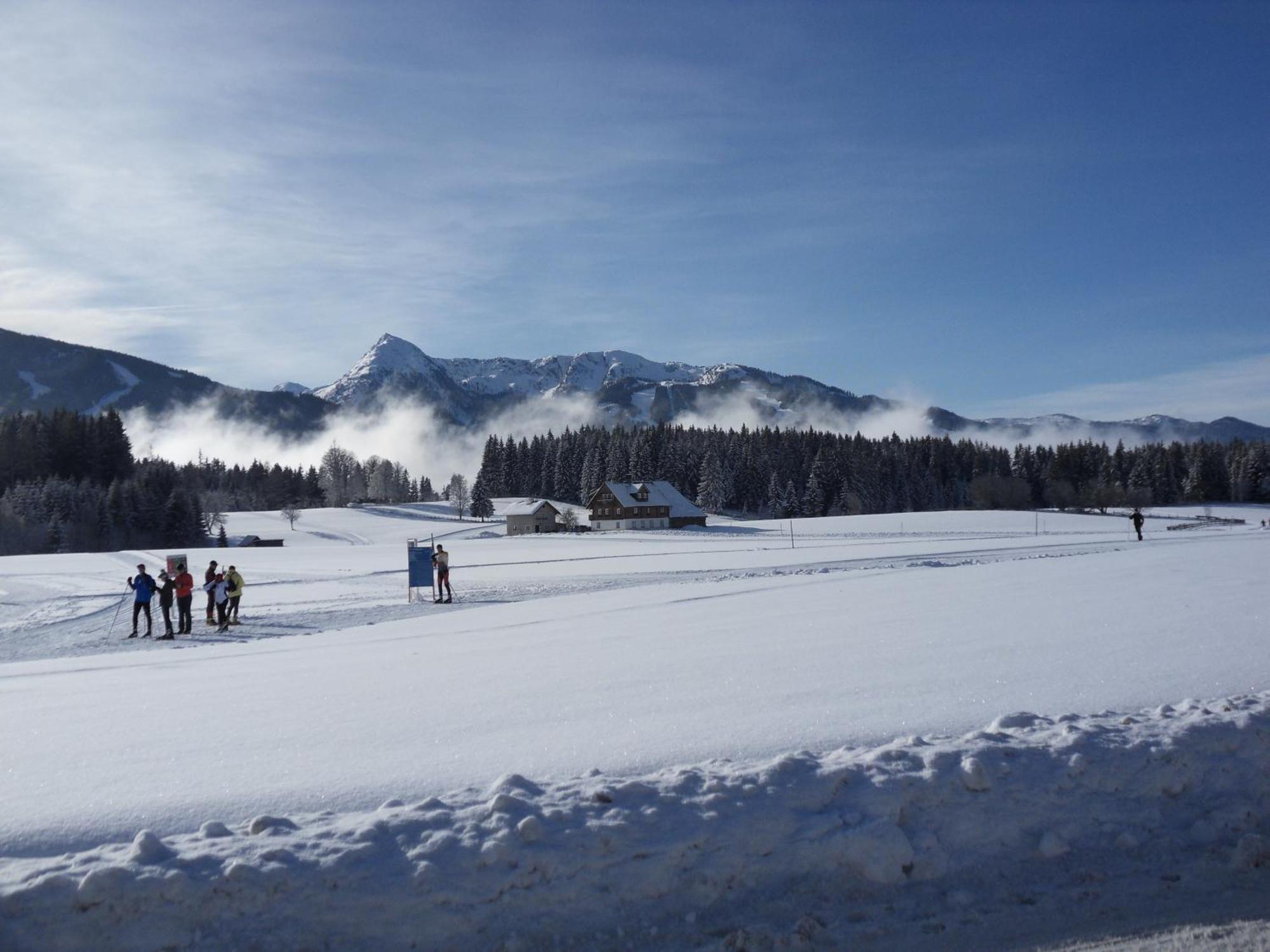 Ferienhaus Abendstille Ramsau am Dachstein Bagian luar foto